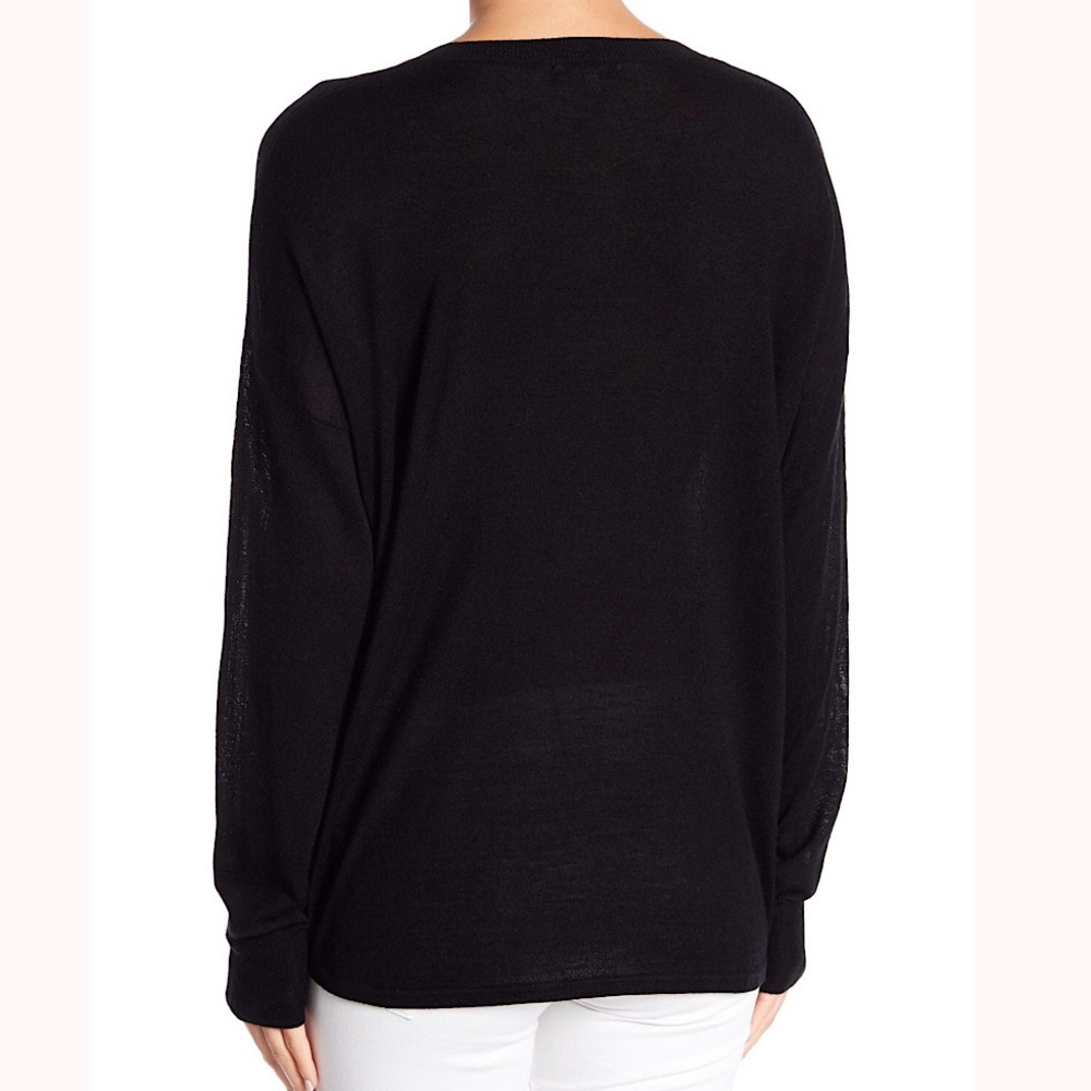 MADEWELL Southstar Wool Sweater True Black - Picture 2 of 7